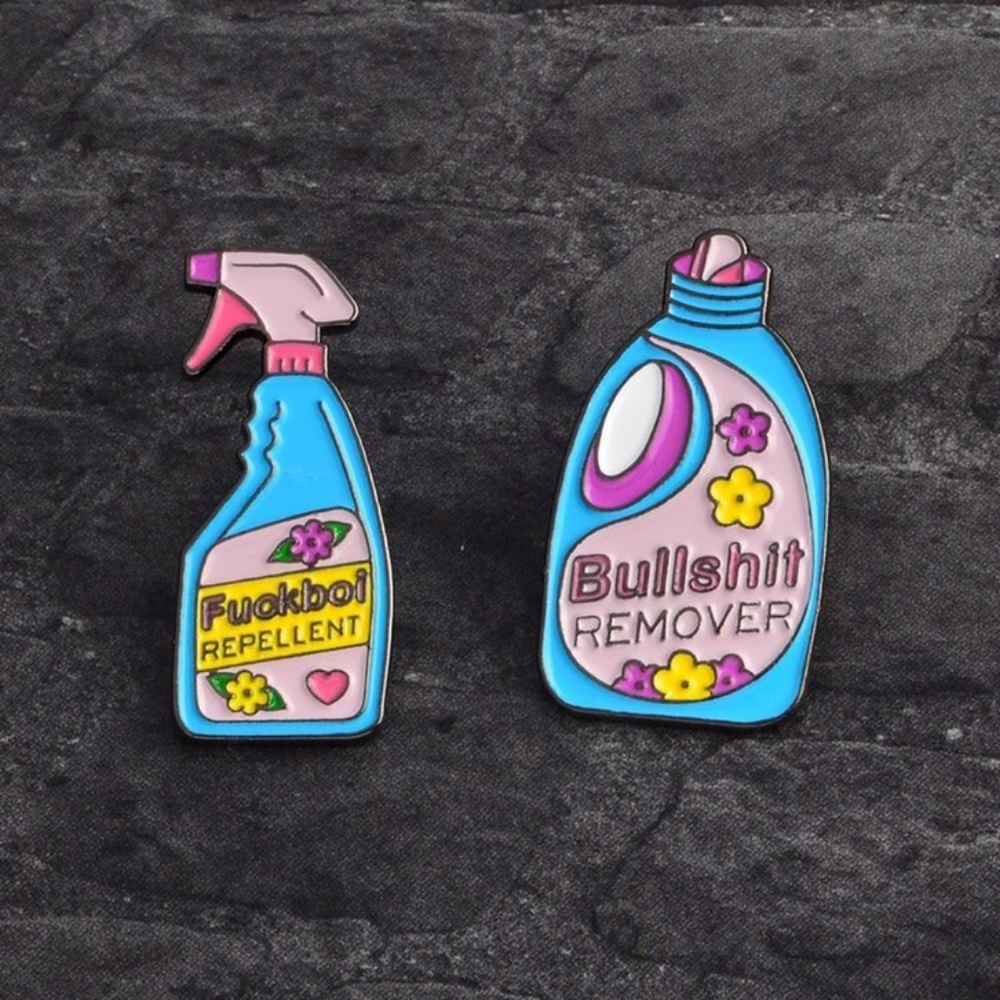 OVER IT Pin Set - Picture 3 of 4
